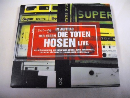 DIE TOTEN HOSEN - Im Auftrag Des Herrn...Live  (Digipack)