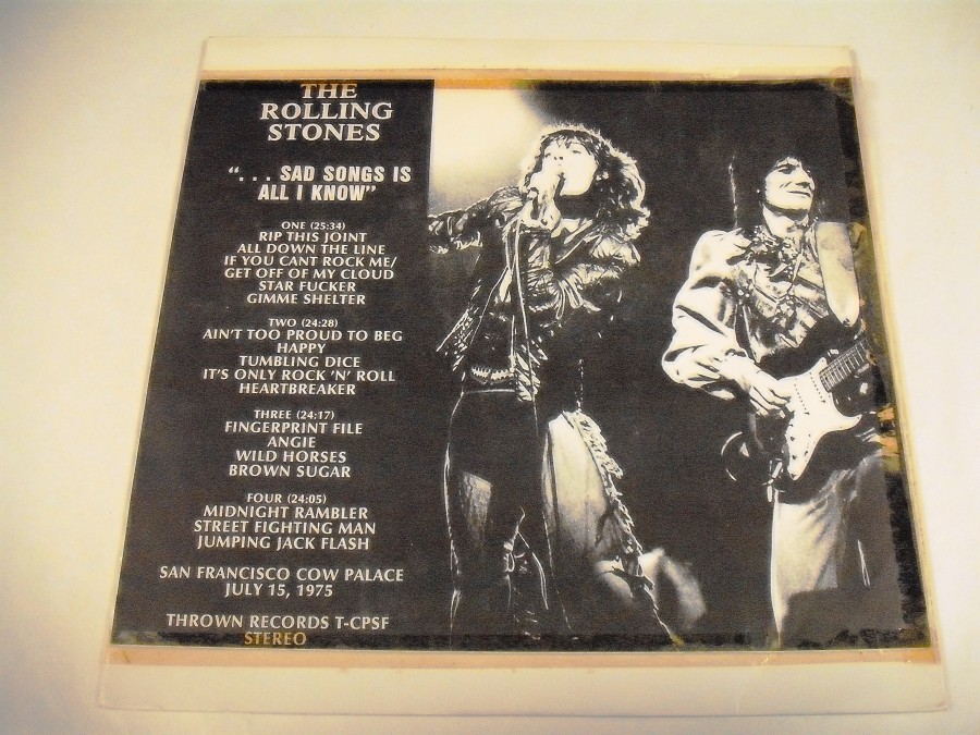 ROLLING STONES - Sad Songs Is All i Know - A1 Rock